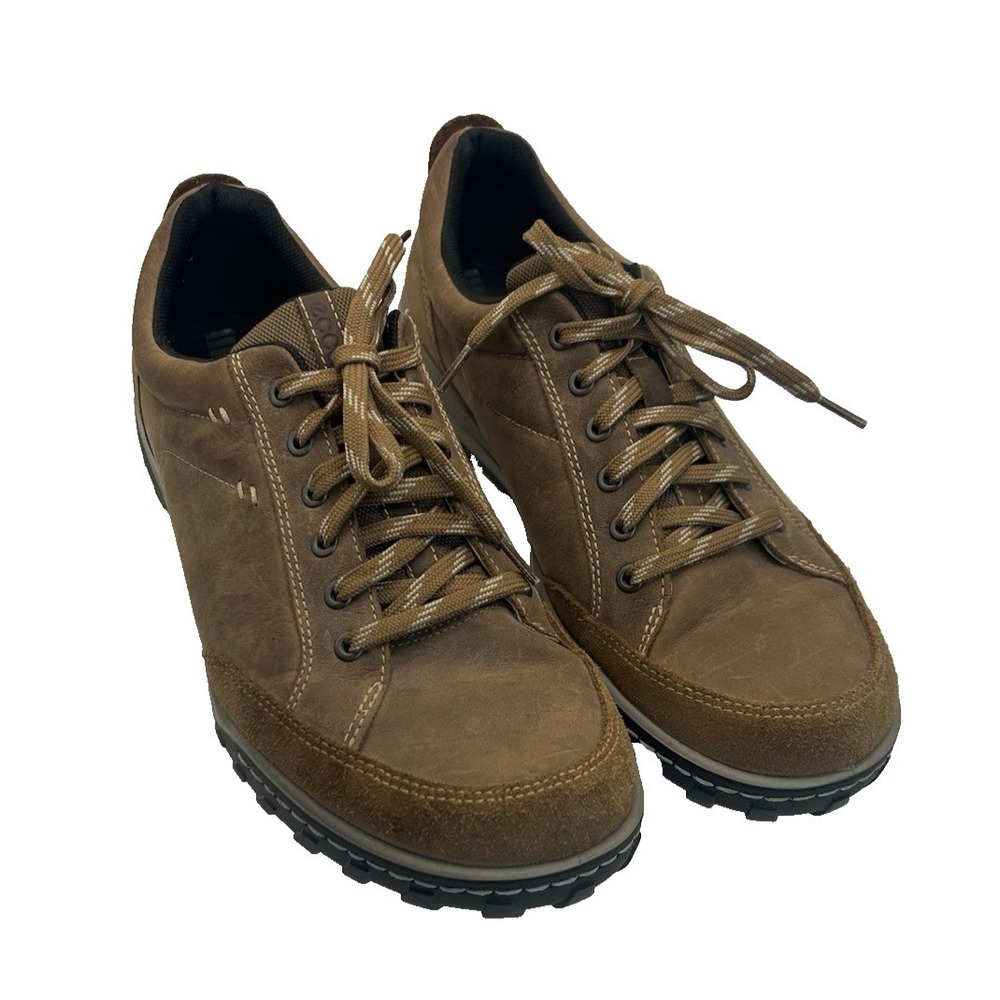 Men's Ecco Casual Oxford lace up comfort classic walking Size 12/12.5